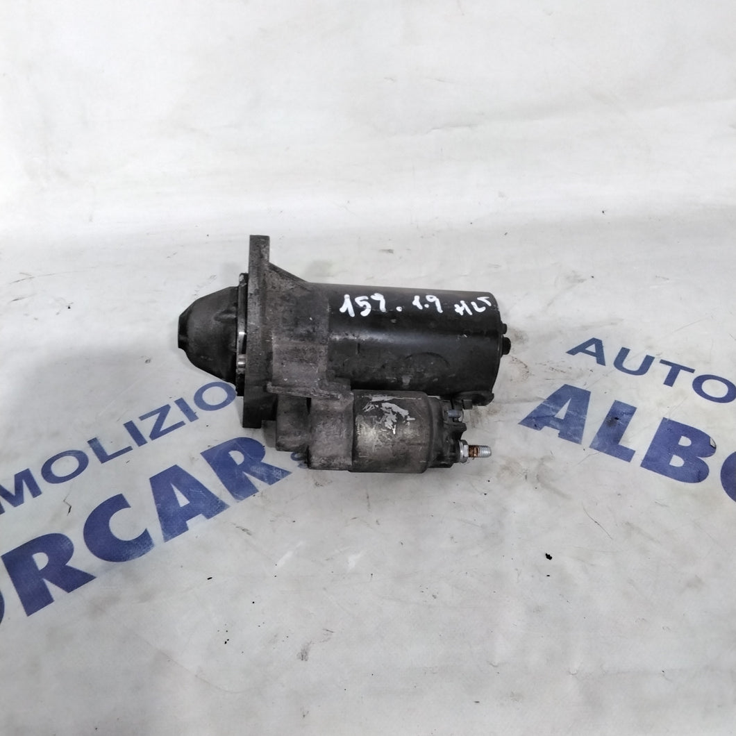 Motorino di avviamento alfa romeo 159  1.9 jtdm anno 2006 codice :0001108234(sf15p3)