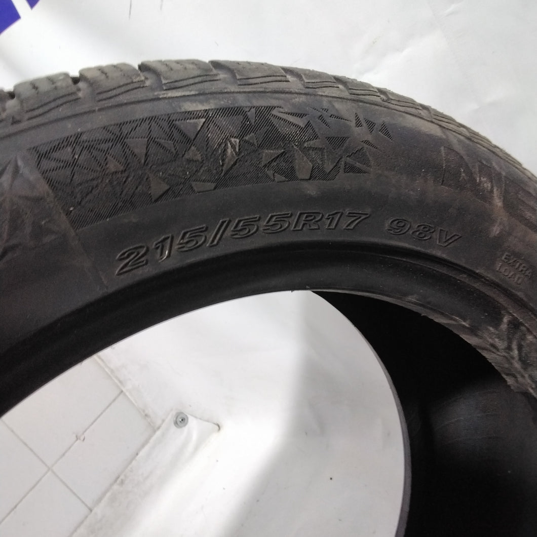 2 gomme invernali 215/55/17