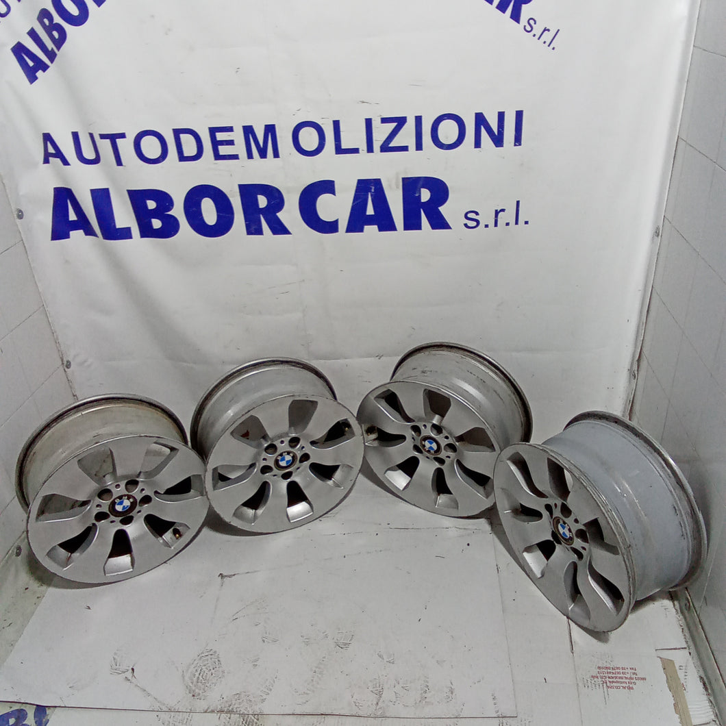 4 cerchi in lega 17 pollici bmw E91 320d codice 6775596