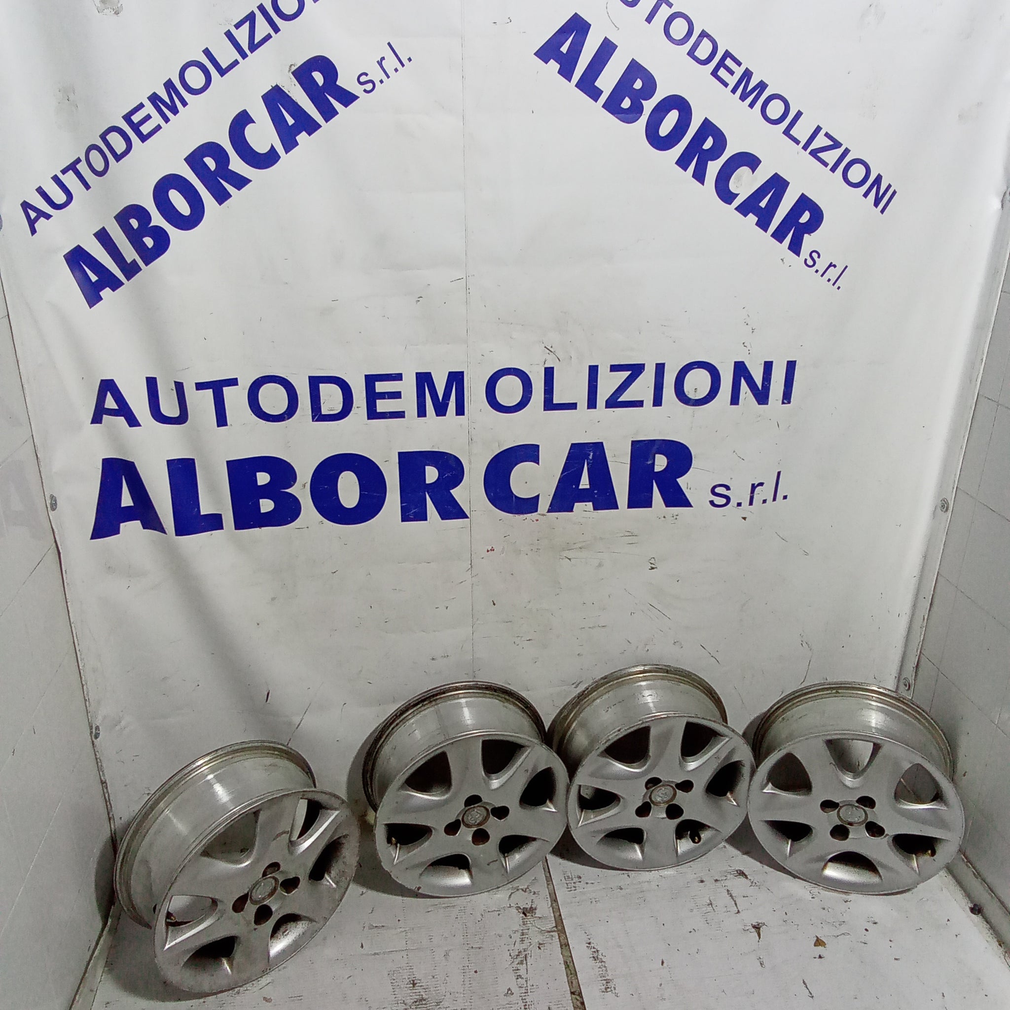 426111A430 SET 4 CERCHI IN LEGA DA 14 POLLICI 4 FORI 14X6JJ ET 45 TOYOTA  COROLLA 1.4 71KW 3P B 5M (2001) RICAMBIO USATO – Autoricambi Service