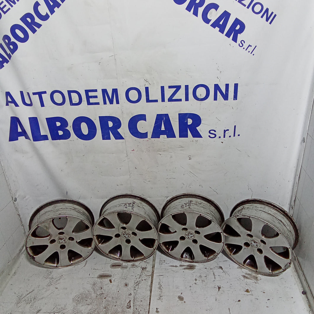 4 cerchi 4 fori 16 pollici peugeot 207